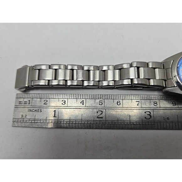 Freestyle Glam 61978 Womens Quartz Blue Date 5ATM Stainless Watch New Battery - Picture 10 of 11